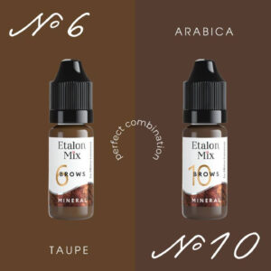 Etalon Mix Mineraal wenkbrauw pigmenten 10 ml 10